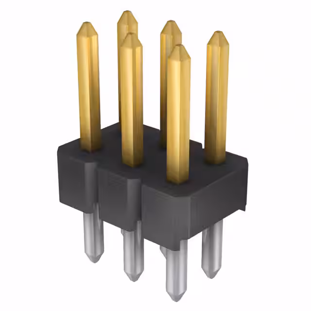 961206-6404-AR 3M  Headers Male Pins